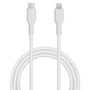 Powerology Type-C to Lightning Cable 1.2M PD 20W - White [ PWCTL1M-WH ] - SW1hZ2U6MTM5NzY2Mg==