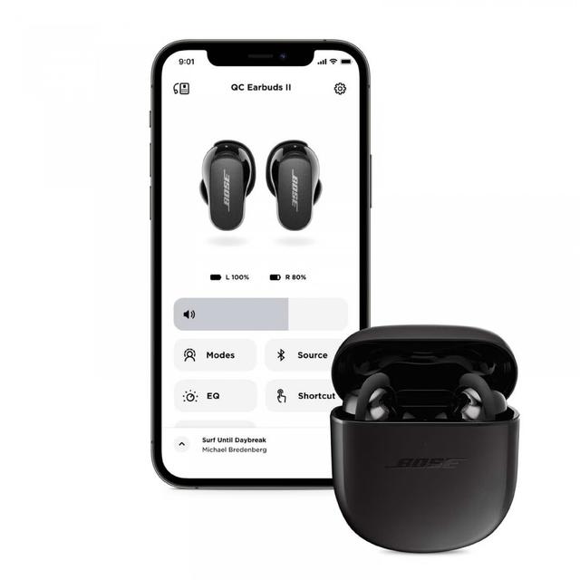 سماعات بلوتوث عازلة للضوضاء 6 ساعات بوس Bose QuietComfort True Wireless Noise Cancelling Earbuds II - SW1hZ2U6MTM2NzAwNw==