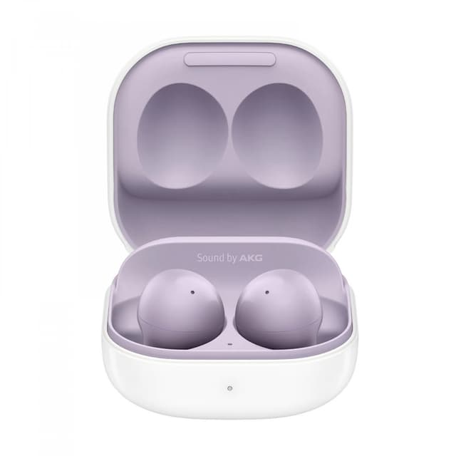 سماعات سامسونج الاصلية 20.5 ساعة جالكسي بودز 2 لافندر Samsung Galaxy Buds 2 Wireless Earphones