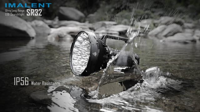 IMALENT SR32 120,000 lumen powerful flashlight
