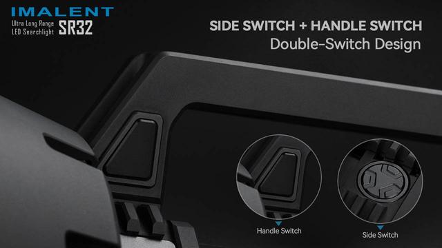 IMALENT SR32 120,000 lumen powerful flashlight