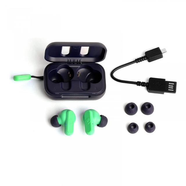 Skullcandy Dime 2 Mini and Mighty True Wireless Earbuds - Blue/Green [ S2DBW-P750 ] - SW1hZ2U6MTM5Nzg0NQ==