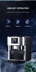 صانعة الثلج المجروش والمكعبات 1.8 لتر Multifunctional Ice Maker And Water Dispenser - 283328