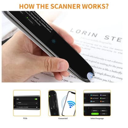 قلم ترجمة فوري وقراءة 112 لغة Scan Reader Pen X2 Translator and Reading Pen