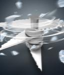 صانعة الثلج المجروش والمكعبات 1.8 لتر Multifunctional Ice Maker And Water Dispenser