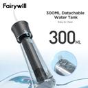 جهاز خيط الاسنان المائي شفاف فيري ويل  300 مل Fairywill F30 Water Flosser - SW1hZ2U6MTM1ODQ2NA==