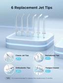 جهاز خيط الاسنان المائي شفاف فيري ويل  300 مل Fairywill F30 Water Flosser - SW1hZ2U6MTM1ODQ2OA==