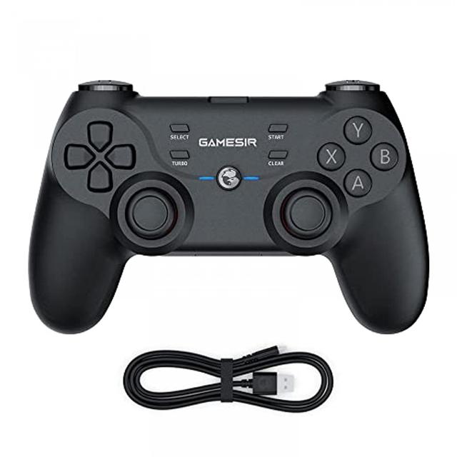 ذراع تحكم لاسلكية 25 ساعة جيم سير T3s أسود GameSir T3s Wireless Gaming Controller - SW1hZ2U6MTM3MDIwOQ==