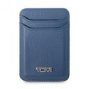 Tumi Magsafe Embossed Balistic Pattern Card Wallet - Blue [ TUCSMSRBAV ] - SW1hZ2U6MTM5ODI0OA==