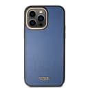 كفر ايفون 14 برو ماكس نسائي تومي أزرق Tumi Women Smooth Leather Hard Case