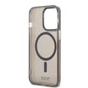 كفر ايفون 14 برو ماكس ماج سيف تومي شفاف أسود Tumi Transparent Magsafe Case