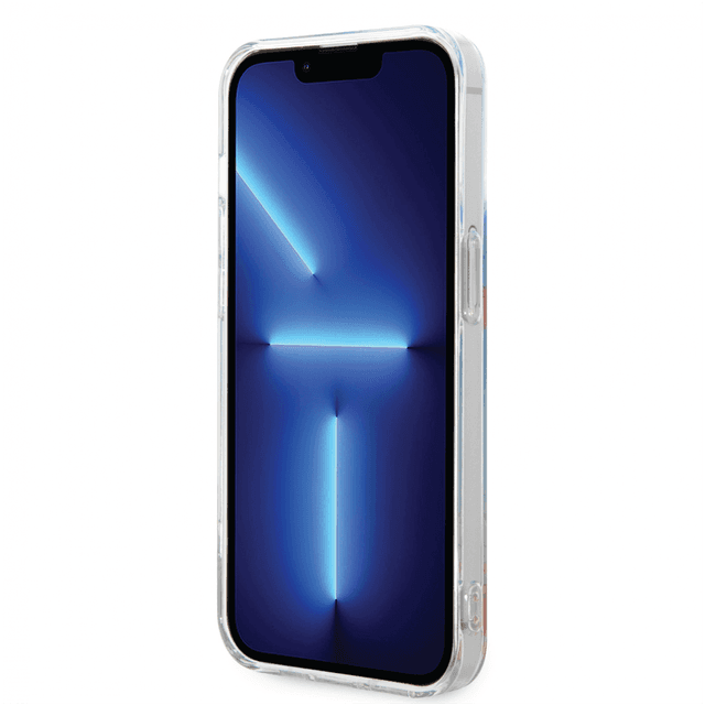 U.S.Polo Assn. USPA PC/TPU Case Florida Design For iPhone 14 Pro Max - Blue/Orange [ USHCP14XUROB ]