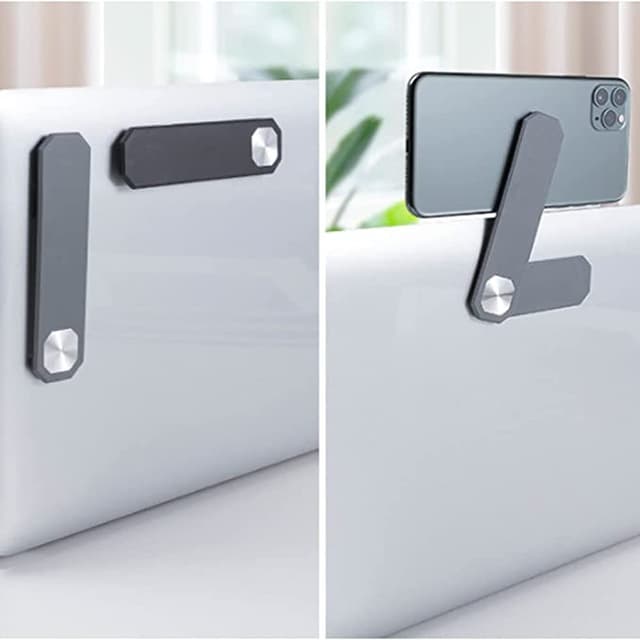 ستاند جوال للابتوب مغناطيسي بمفصل قابل للتعديل اهاستايل أزرق Ahastyle Adjustable Magnetic Laptop Phone Holder - 273355