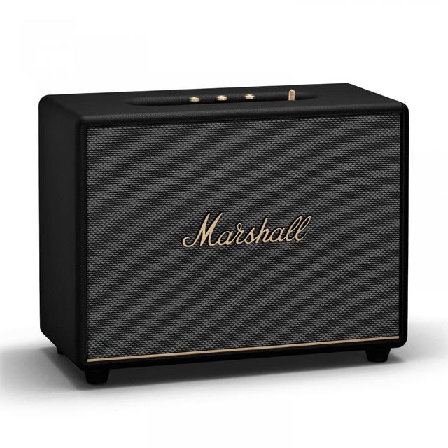 سبيكر بلوتوث مارشال وبرن 3 150 واط أسود Marshall Woburn III Wireless Bluetooth Stereo Speaker - SW1hZ2U6MTM5NDczNQ==