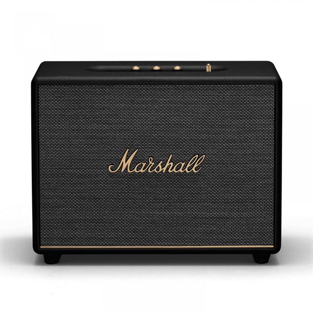 سبيكر بلوتوث مارشال وبرن 3 150 واط أسود Marshall Woburn III Wireless Bluetooth Stereo Speaker - SW1hZ2U6MTM5NDc0MQ==