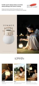 جهاز طارد البعوض مع اضاءة محمولة Funy Portable Mosquito Repellent Lamp