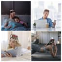 جهاز مساج الرأس الكهربائي قابل لاعادة الشحن Rechargeable Head Scalp Massager