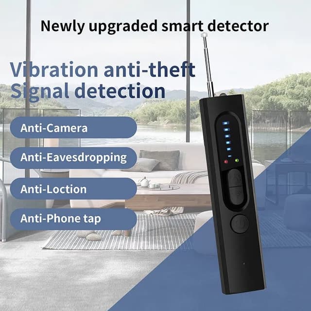 جهاز كاشف كاميرات المراقبة واجهزة التنصت الحراري المحمول Anti-spy Portable Hidden Camera Detector