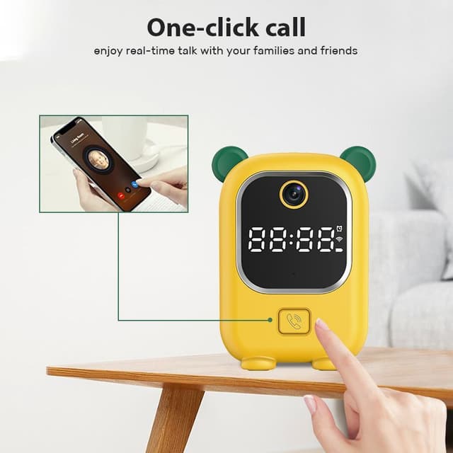 كاميرا مراقبة الاطفال عن طريق الجوال 1080 بكسل تويا Tuya Intelligent Mini Wireless HD Wifi Camera