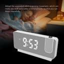 ساعة رقمية ومنبه ذكي مع بروجكتر للوقت Digital Alarm Clock For Bedroom