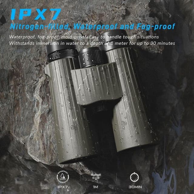 دربيل منظار أبيكسيل X12 مع حامل هاتف Apexel BR001 High-Powered Birdwatching Binoculars