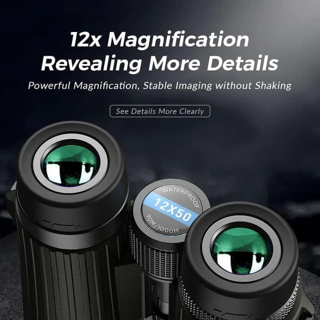 دربيل منظار أبيكسيل X12 مع حامل هاتف Apexel BR001 High-Powered Birdwatching Binoculars