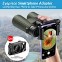 دربيل منظار أبيكسيل X12 مع حامل هاتف Apexel BR001 High-Powered Birdwatching Binoculars