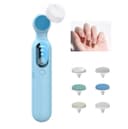 مبرد اظافر كهربائي وملمع 6 أقراص قابل للشحن Rechargeable 6 Tablets Electric Nail Files and Buffer Set