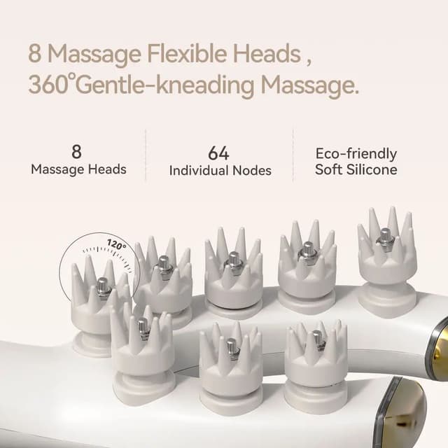 مبرد اظافر كهربائي وملمع 6 أقراص قابل للشحن Rechargeable 6 Tablets Electric Nail Files and Buffer Set