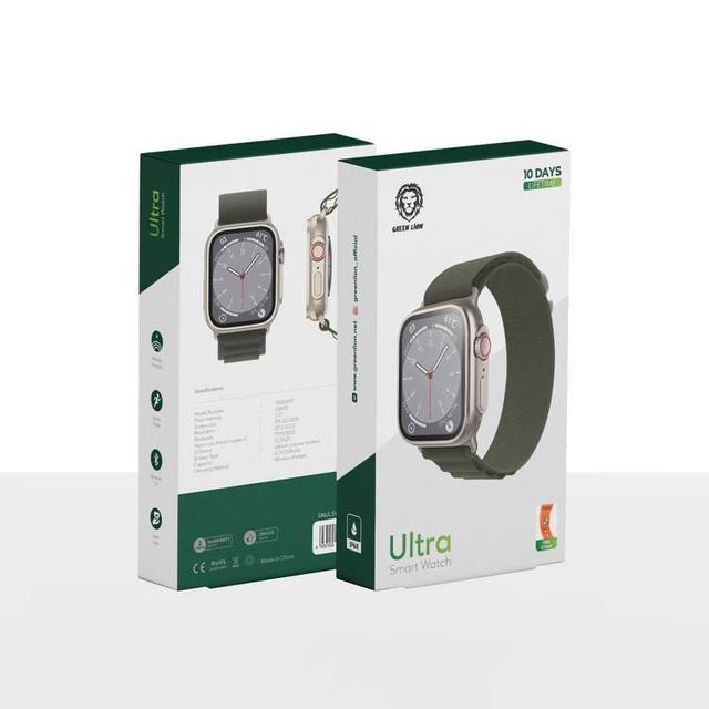 Green Lion Ultra Smart Watch with 10 Days Standby + An Extra Strap - SW1hZ2U6MTQwOTgxNQ==