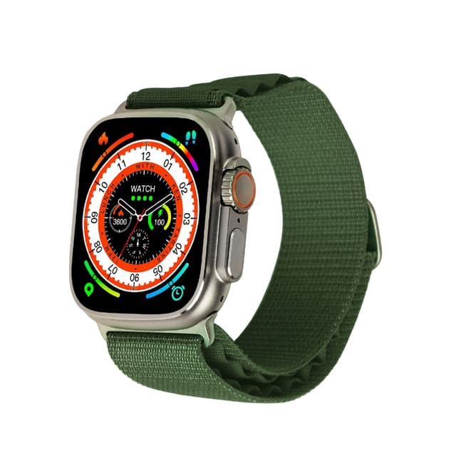 ساعه شبيه ابل ذكية جرين الترا 350 مللي أمبير Green Lion Ultra Active Smart Watch