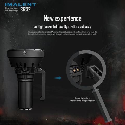 اقوى كشاف في العالم - كشاف ليد يدوي امالينت 120000 لومن IMALENT SR32 powerful flashlight - SW1hZ2U6MTQwNTYyOQ==