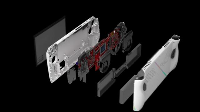 جهاز العاب محمول وحدة تحكم بنظام ويندوز اسوس روج آلي 7 بوصة 120 هرتز Asus ROG Ally Gaming Handheld