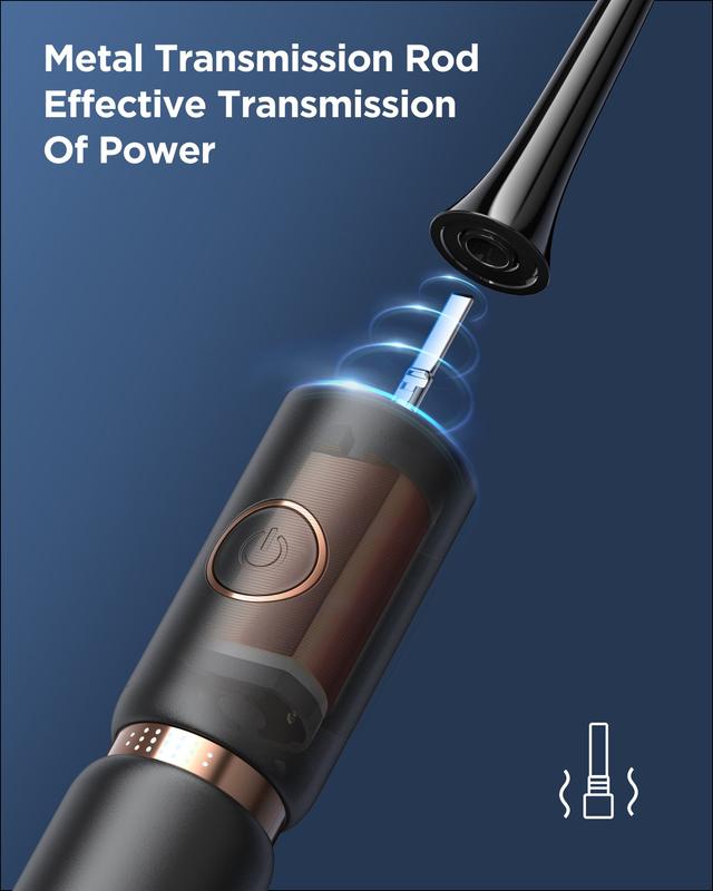 فرشاة اسنان كهربائية مقاومة للماء فيري ويل 8 رؤوس Fairywill P11 Ultrasonic Electric Toothbrush