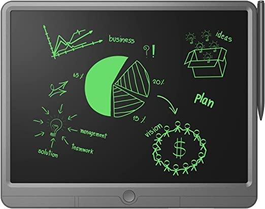 لوح كتابة للأطفال جرين 15 بوصة مع قلم Green Lion LCD Digital Writing Pad