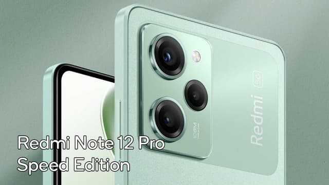 موبايل جوال ريدمي نوت 12 برو نسخة سبيد نسخة صينية Xiaomi Redmi Note 12 Pro Speed Edition 5G
