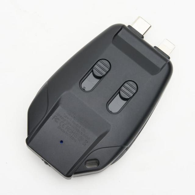 شاحن متنقل باور بانك صغير محمول 1500 مللي أمبير Wuw Emergency Power Bank