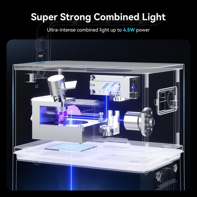 آلة الحفر والنقش بالليزر محمول وينلوكس زي 4 Wainlux Z4 Portable Laser Engraving Machine