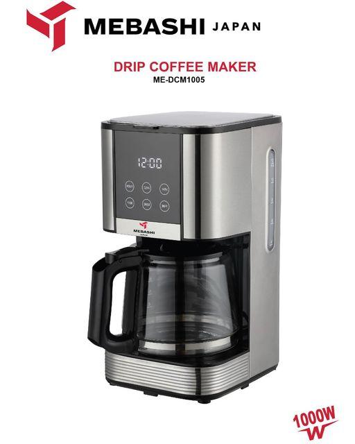 Mebashi Drip Coffee Maker ME-DCM1005