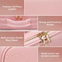 Travel Makeup Bag With Led Mirror Organiser Case With Adjustable Compartment