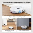 مكنسة روبوت التنظيف روبوروك اس 8 الذكية 6000 باسكال Roborock S8 Robot Vacuum and Mop Cleaner