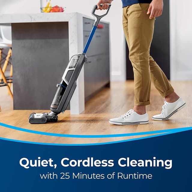 ممسحة ومكنسة بيسيل كروس ويف اللاسلكية للتنظيف الرطب والجاف Bissell CrossWave HF3 Cordless Hard floor Multi-Surface Wet Dry Vacuum