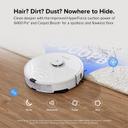 مكنسة روبوت التنظيف روبوروك اس 8 الذكية 6000 باسكال Roborock S8 Robot Vacuum and Mop Cleaner