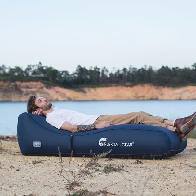 سرير هوائي فليكس تيل 2600 مللي أمبير Flextail One-Key Automatic Inflatable Air Lounger