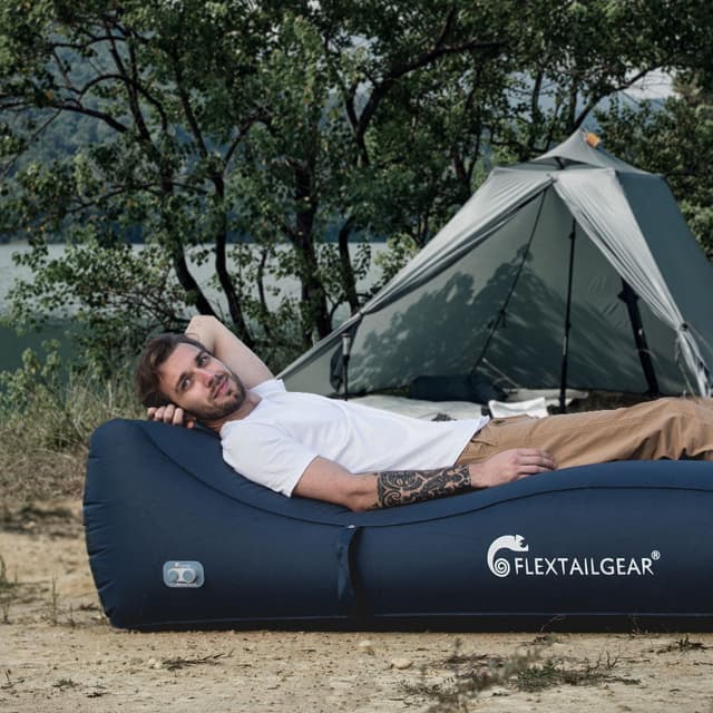 سرير هوائي فليكس تيل 2600 مللي أمبير Flextail One-Key Automatic Inflatable Air Lounger