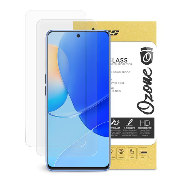 O Ozone [2 Pack] Tempered Glass Screen Protector Compatible With Huawei Nova 9 SE 2022, 9H Hardness HD Full Coverage Scratch Resistant Touch Sensitive Bubble Free Screen Guard - SW1hZ2U6MTQzMjg2Mw==