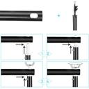 ادوات تصوير ترايبود خلفية فوتوغرافية 2×2 متر او اوزون O Ozone Photography Adjustable Background Stand - SW1hZ2U6MTQzNjg1MA==