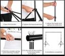 ادوات تصوير ترايبود خلفية فوتوغرافية 2×2 متر او اوزون O Ozone Photography Adjustable Background Stand - SW1hZ2U6MTQzNjg1Mg==