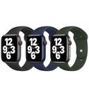 سوار ساعة ابل 38/40/41/42/44/45/49 مم رياضي سيليكون عدد 3 أسود وأزرق وأخضر O Ozone Sport Bands Compatible with Apple Watch - SW1hZ2U6MTQzNzE0Mg==