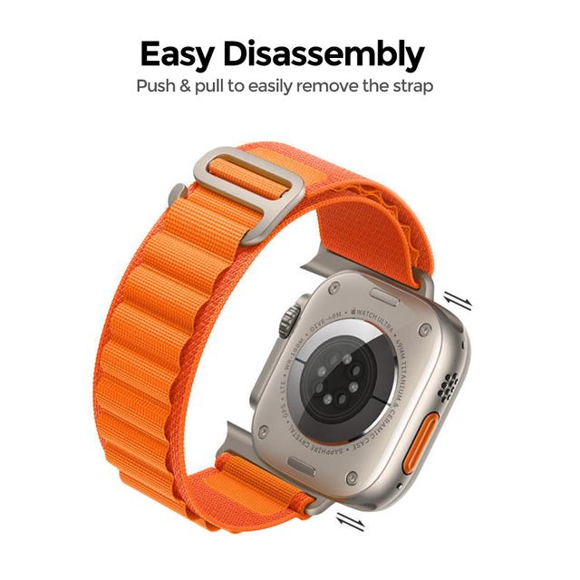 Nylon Alpine Loop Watch Band Strap For Apple Watch Ultra 8/7/6/SE/5/4